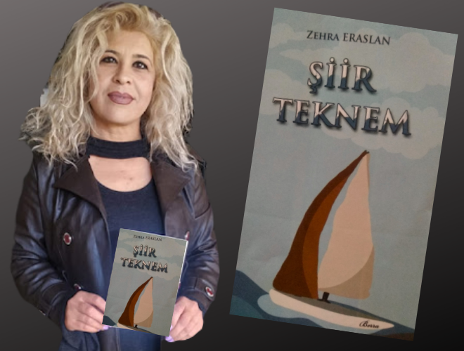 Sevgiye, dostluğa, iyiliğe, barış ve hoşgörüye dair ne varsa teknesine taşıyan Şaire Zehra Eraslan..